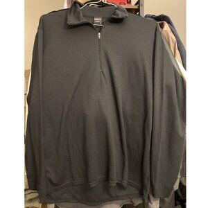 Vintage Y2K Patagonia Capilene Black Quarter Zip Pullover Longsleeve Shirt - L